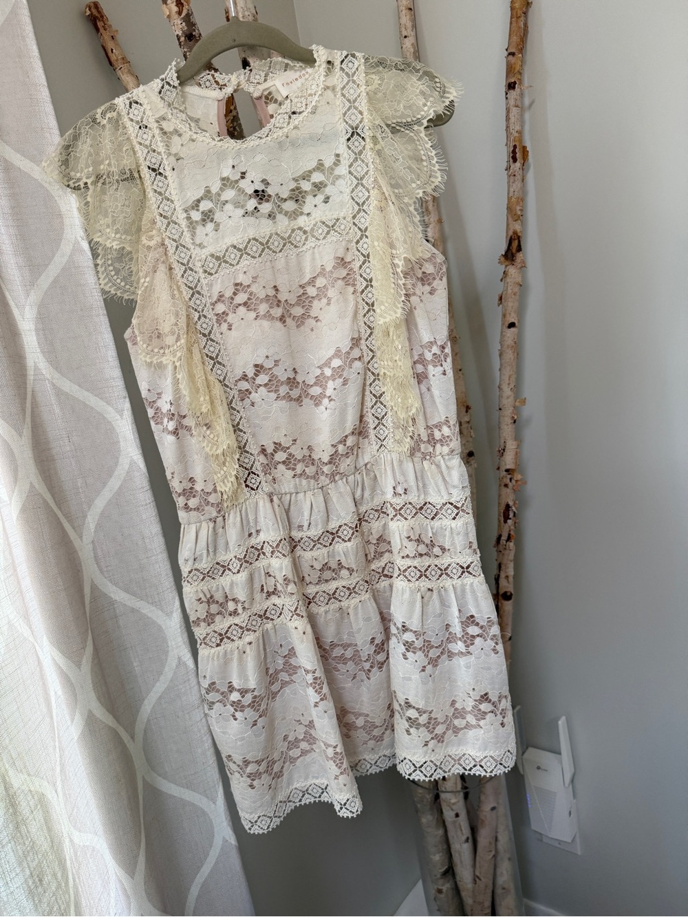 Lace Tiered Dress